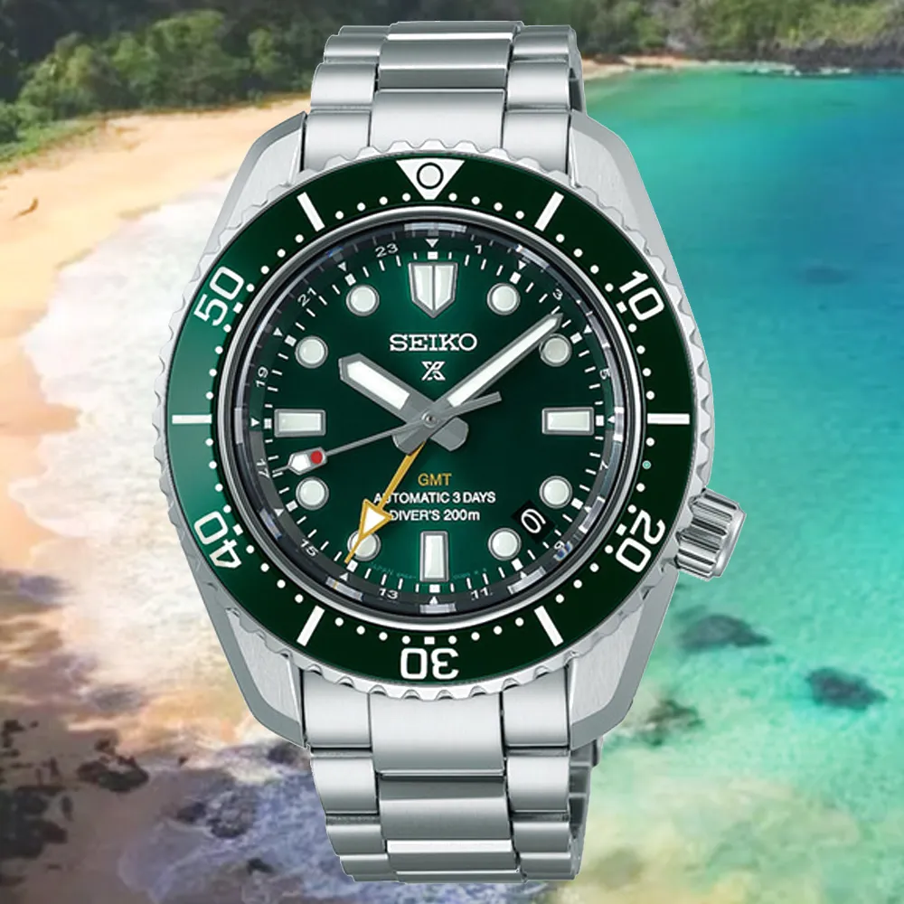 SEIKO 精工】PROSPEX 大谷翔平GMT陶瓷圈潛水錶618 年中慶禮物推薦_
