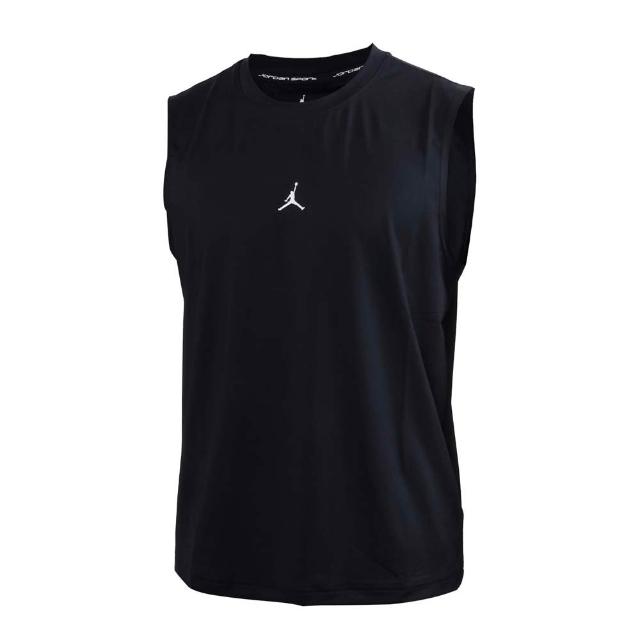 【NIKE 耐吉】男JORDAN運動背心-DRI-FIT 上衣 休閒 慢跑 訓練 喬丹(IF0890-010)