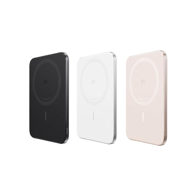 【ANKER】官方授權直營 A1665 磁吸行動電源 5000mAh Qi2(黑白金/20W快充/0.86cm超薄/19.35Wh)