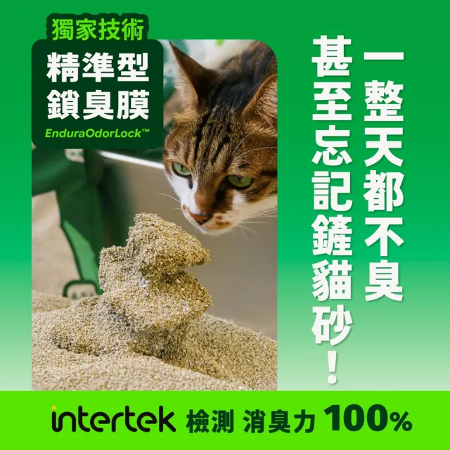 【LEEDE CAT里德】里德冰川極凝礦砂4KG-5包組(貓砂)