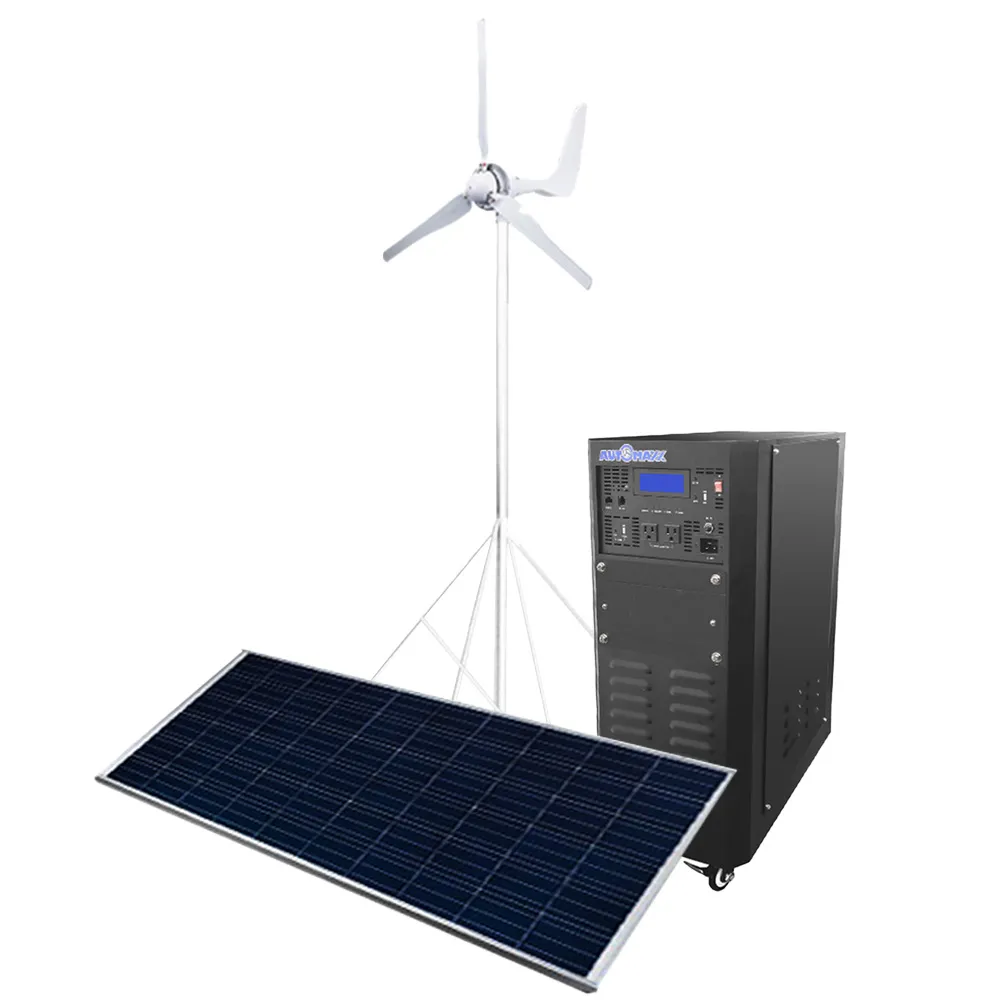 【DIGISINE】風光互補創儲能系統 ST-550(1500W電力箱24V鋰鐵/1500W風力發電機/400W太陽能板)