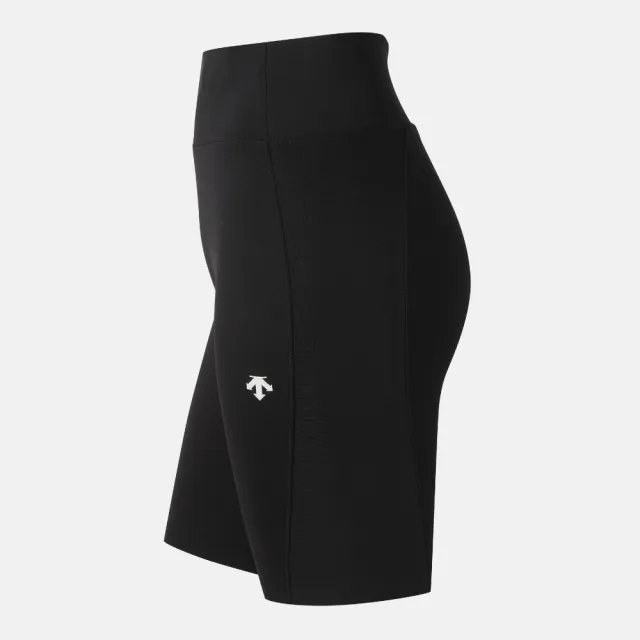 【DESCENTE】運動緊身褲 女 運動褲 有氧韻律褲 WOMEN LEGGINGS 黑 SR222PKL41-BLK0