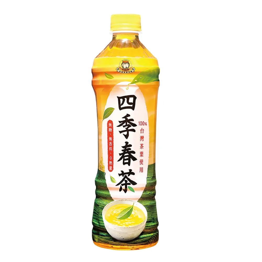 【黑面蔡】黑面蔡製茶園四季春茶550ml x24入/箱(100%台灣茶葉使用)