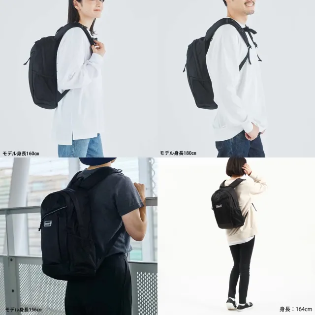 【Coleman】日本版 新版 健行者 Walker 15 小型 黑色 尼龍 防水 女包 男包 背包 書包 旅行 登山 後背包