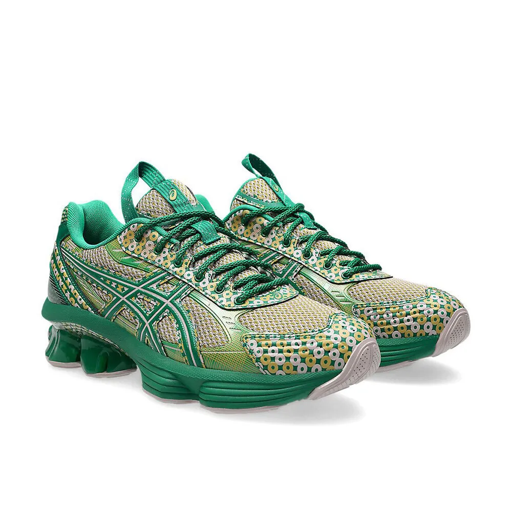 【asics 亞瑟士】Kiko Kostadinov x Asics Us7-S 綠黃 聯名 緩震 輕盈 運動鞋 男鞋 1203A973-700