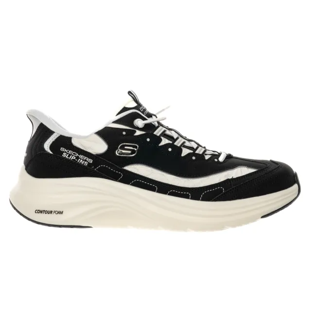 【SKECHERS】男鞋 休閒系列 休閒鞋 瞬穿舒適科技 CONTOUR FOAM - COZY FIT (232642BKW)
