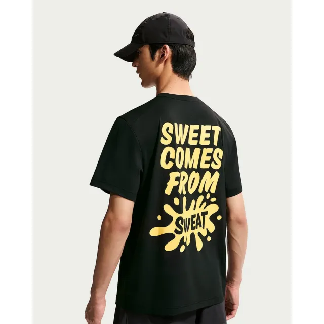 【NIKE 耐吉】短袖上衣 男 AS U NSW GA SWEAT SS 快乾 舒適 黑 (JF3280010)