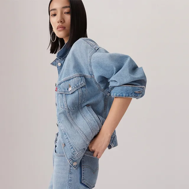 【LEVIS】TYPE III 三代牛仔外套 女生上衣 人氣新品 0052P-0001