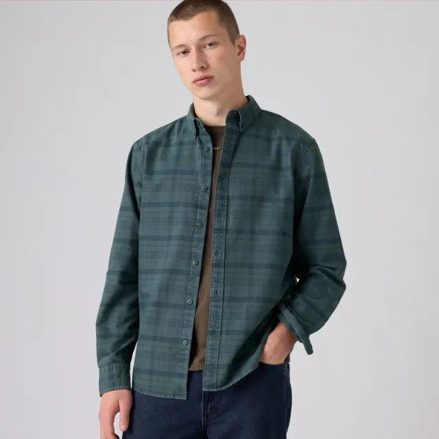 【LEVIS】經典格紋襯衫 / Mini Logo 男生上衣 人氣新品 A7210-0074