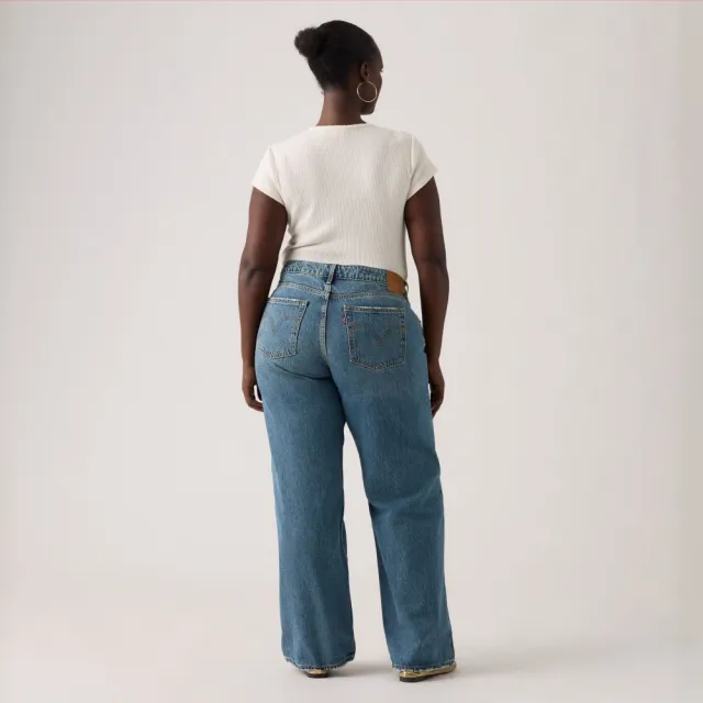 【LEVIS】Low Loose低腰寬鬆牛仔褲 女生牛仔褲 人氣新品 A5566-0028