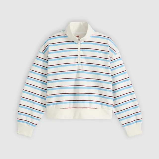 【LEVIS】四分之一拉鍊上衣 / 大學T 女生上衣 熱賣單品 005IJ-0014