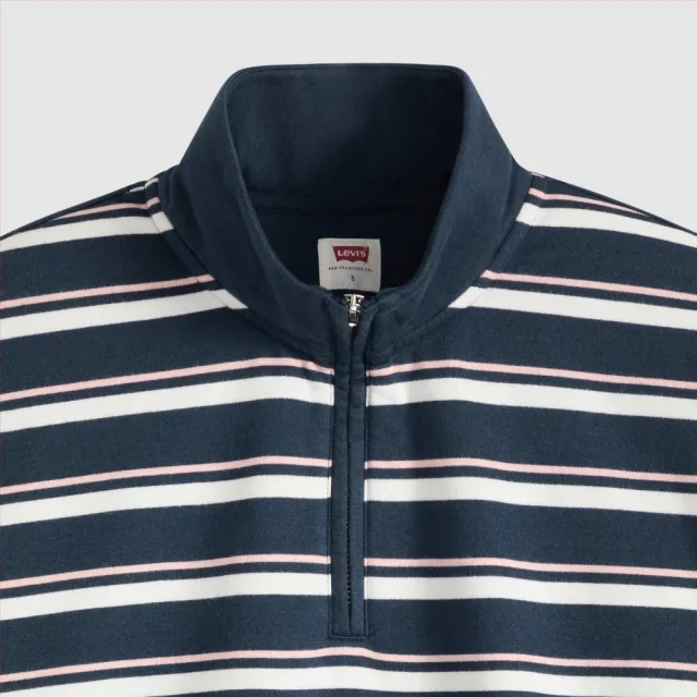 【LEVIS】四分之一拉鍊上衣 / 大學T 女生上衣 熱賣單品 005IJ-0011