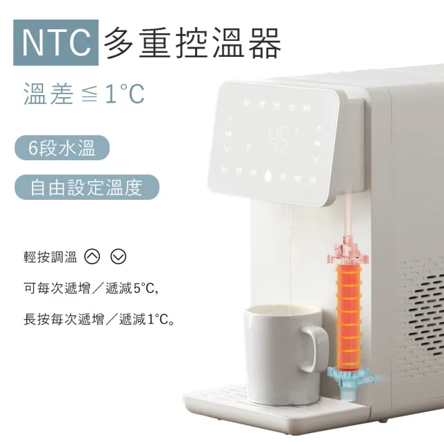 【Giaretti珈樂堤】生飲級製冷/瞬熱飲水機(GT-ICW01)