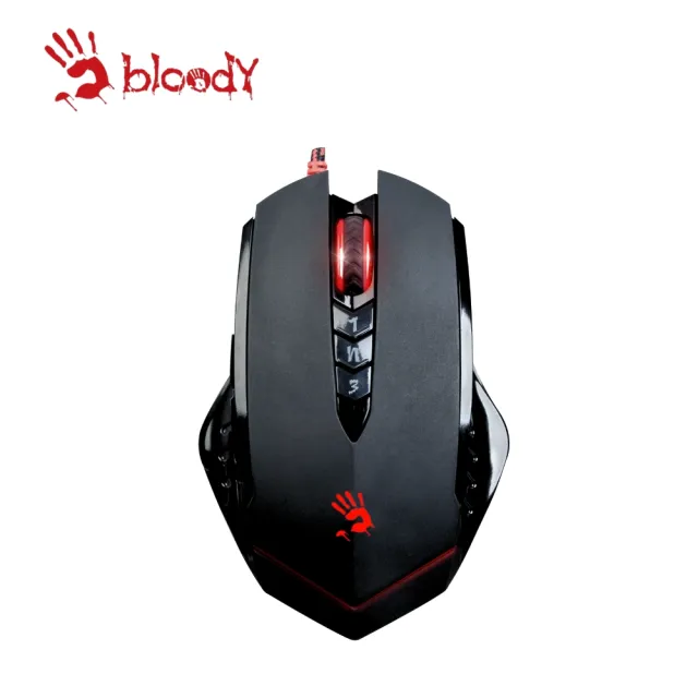 【A4 Bloody 雙飛燕】V8MA血手令智慧多核光學滑鼠(已激活)