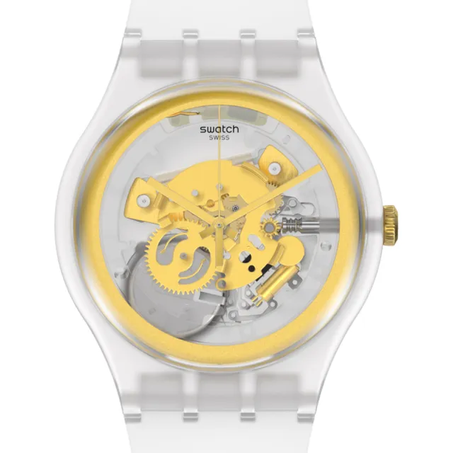 【SWATCH】MY TIME 經典手錶/男錶/女錶/瑞士製造 SVIZ102-5300(41mm)