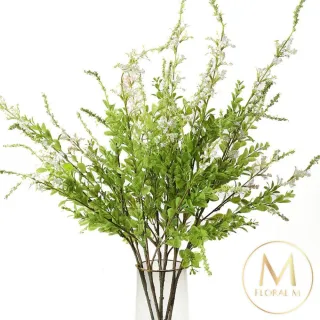 【Floral M】法式鄉村田園鼠尾草仿真花花材1入組(人造花/仿真花/假花/花藝DIY/裝飾花材)