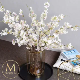 【Floral M】上野初戀櫻花仿真花花材1入組(人造花/仿真花/假花/花藝DIY/裝飾花材)