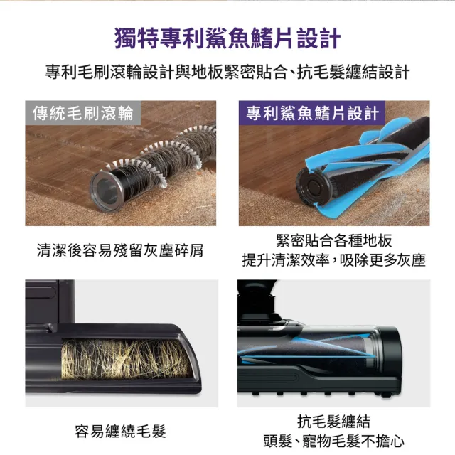 【Shark】限量A級福利品CS150 EVOPOWER Std+自動集塵無線吸塵器(輕量 抗纏結 HEPA濾網 寵物毛 車用 手持)