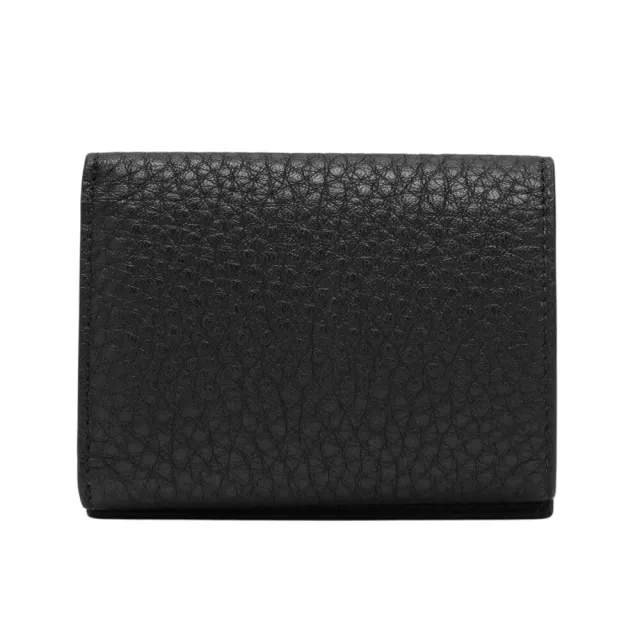 【Balenciaga 巴黎世家】Credit Mini 迷你 三折 牛皮 卡夾 皮夾 短夾 黑色 8531482ABV01000