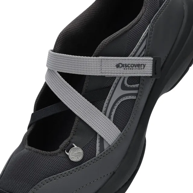 【Discovery Expedition】Wave Strap 瑪莉珍鞋 涼鞋 休閒鞋 (DXSH7336N-BKS)