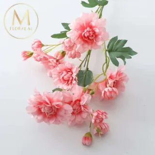 【Floral M】居家花仙子芍藥櫻花粉仿真花花材1入組(人造花/仿真花/假花/花藝DIY/裝飾花材)