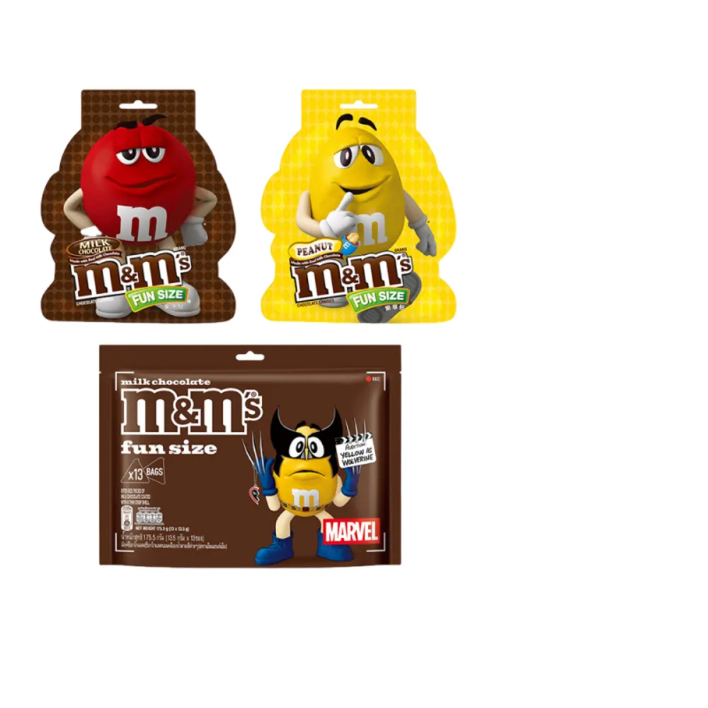 【M&M’S MM巧克力】經典糖衣巧克力 樂享包/分享包 (漫威聯名包裝/零食/點心)