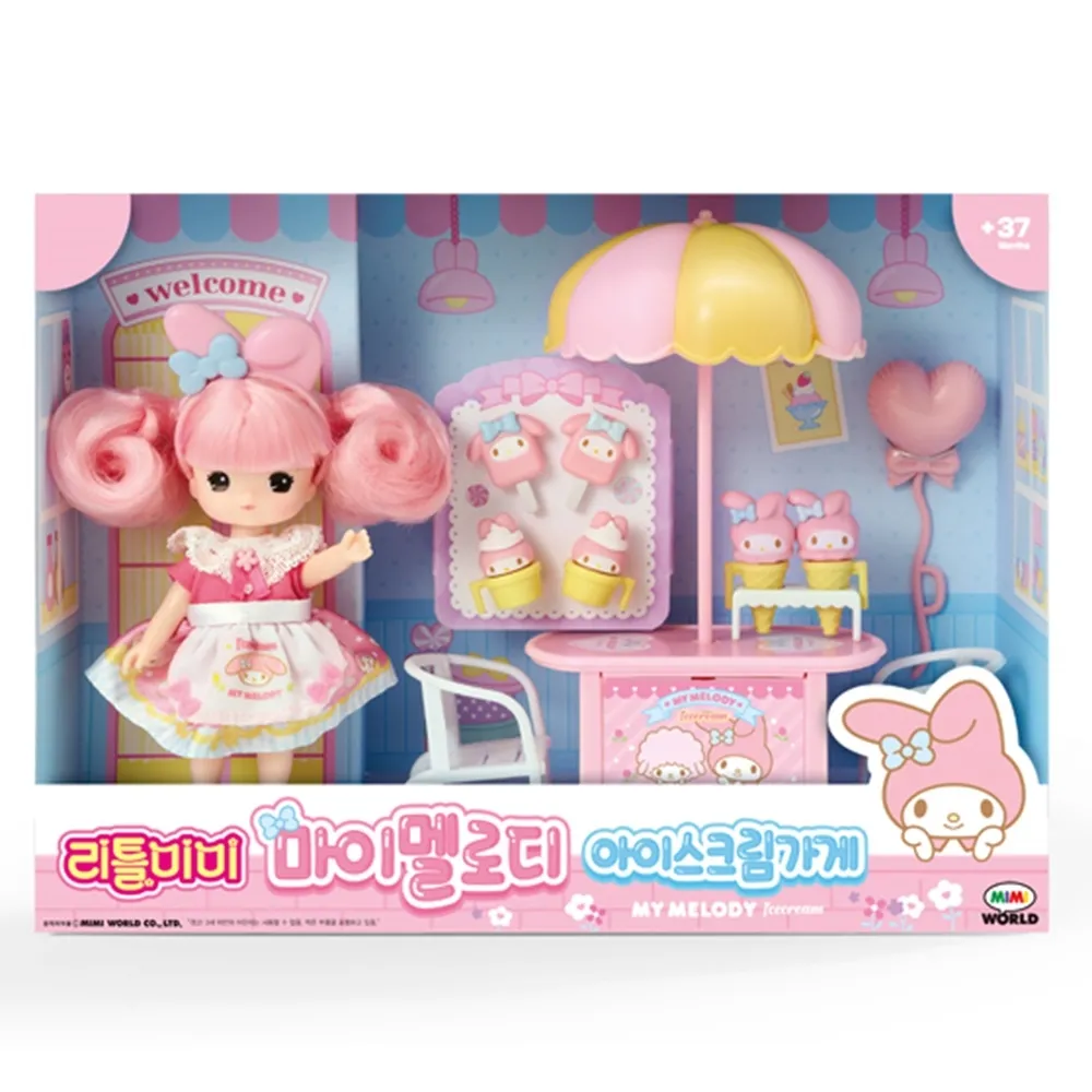 【MIMIWORLD】迷你小MIMI-美樂蒂冰淇淋鋪