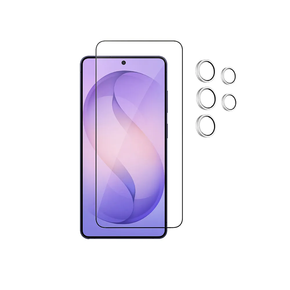 【MAXIA】SAMSUNG Galaxy S26 Ultra超保護膜鏡組(高CP值螢幕保貼+鏡頭貼2入組/9H+高硬度/耐刮磨/光學塗層)