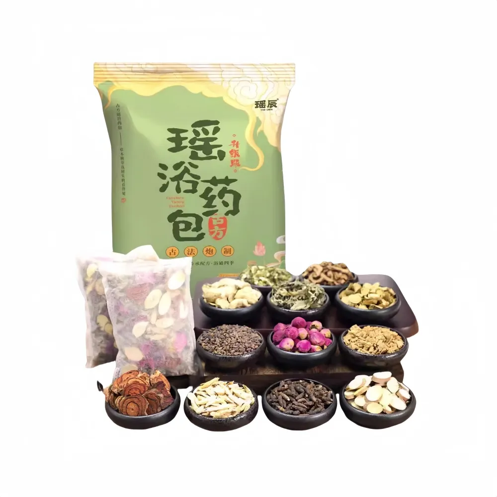【YAOCHEN 瑤辰】瑤浴藥包60g*12包(泡澡泡腳包 養生草本足浴包)