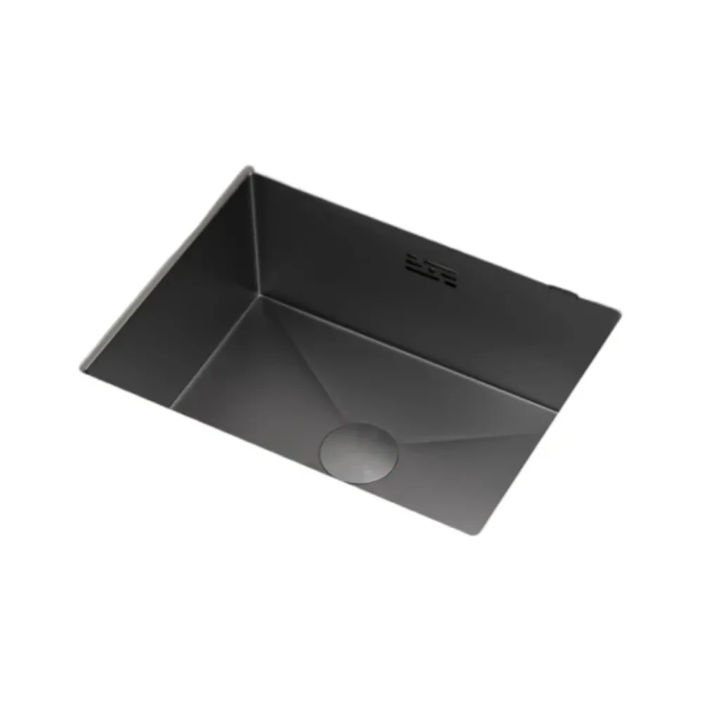 【諾必行】不銹鋼吧檯水槽 小尺寸手工槽-40*40cm(廚房水槽/納米水槽/洗菜池)