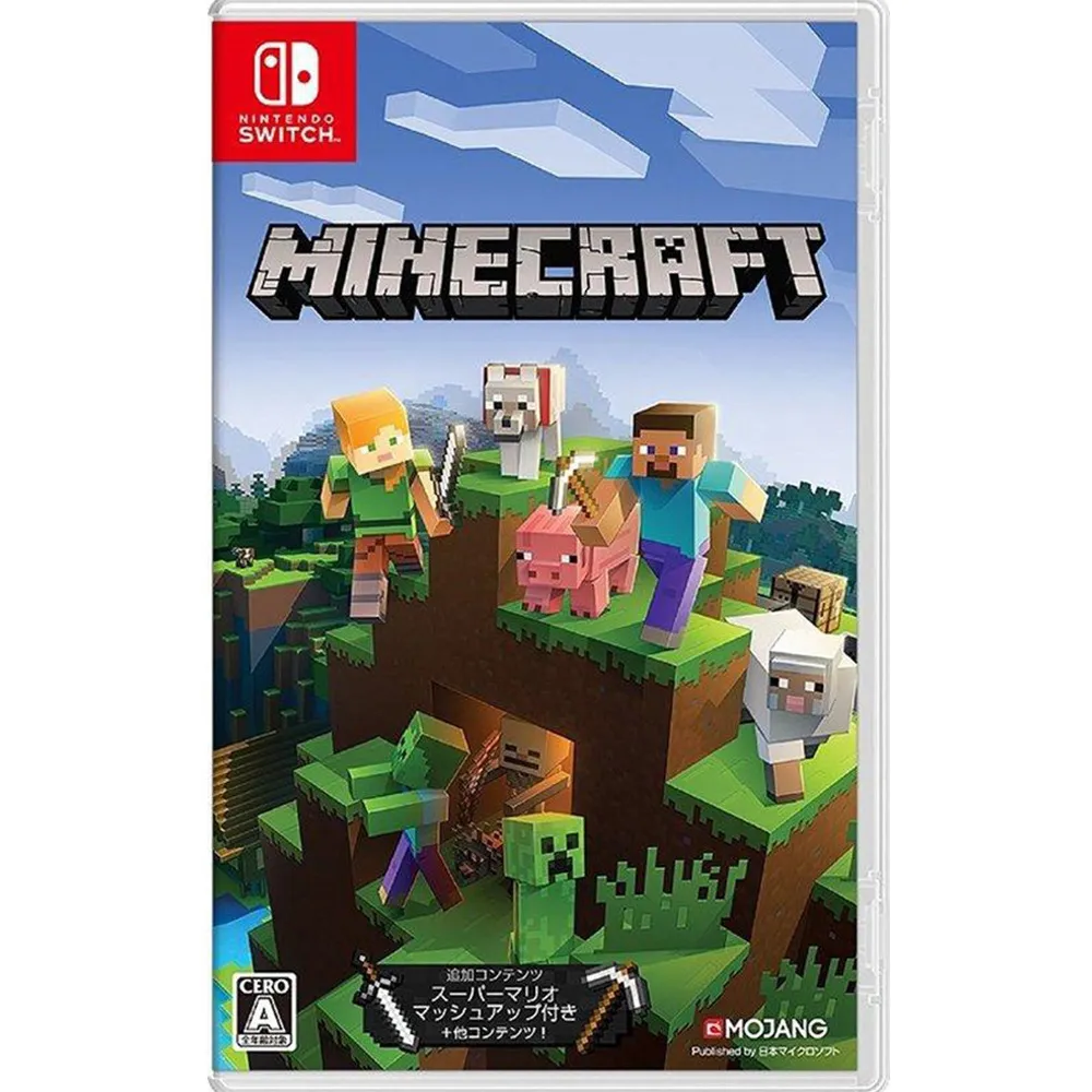 【Nintendo 任天堂】NS Switch 《我的世界 Minecraft》 國際中文版(支援中文)
