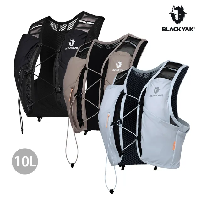 【BLACKYAK】TRAIL RUN 10L越野跑背包[三色]運動配件 越野跑 登山 彈性輕量 背心式｜BYFB1NBE13