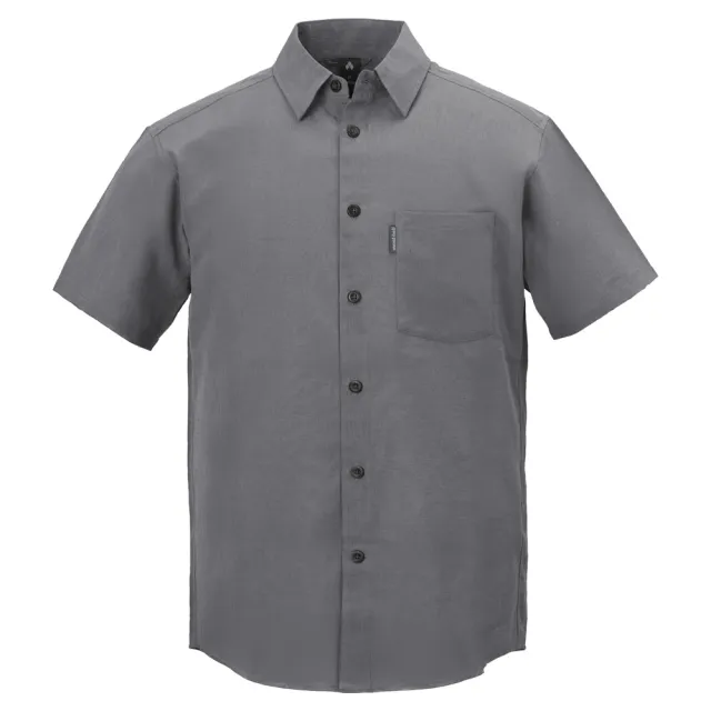 【mont bell】Wic Breeze L/S Shirt T 男款短袖襯衫1114921GY灰 卡其TN