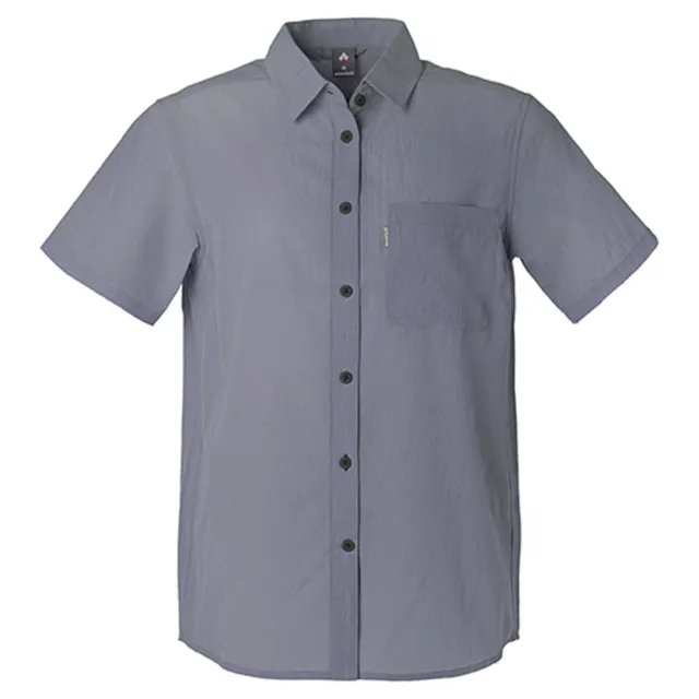 【mont bell】Wic Breeze L/S Shirt T 女款短袖襯衫 1114922GY灰