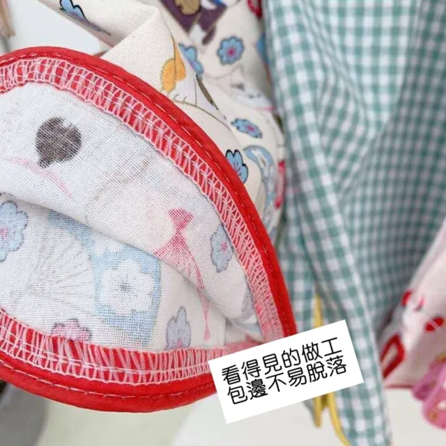 【橘魔法】印花滾邊盤扣小包袖旗袍洋裝 女童 兒童 童裝 連身裙 中童 中國風