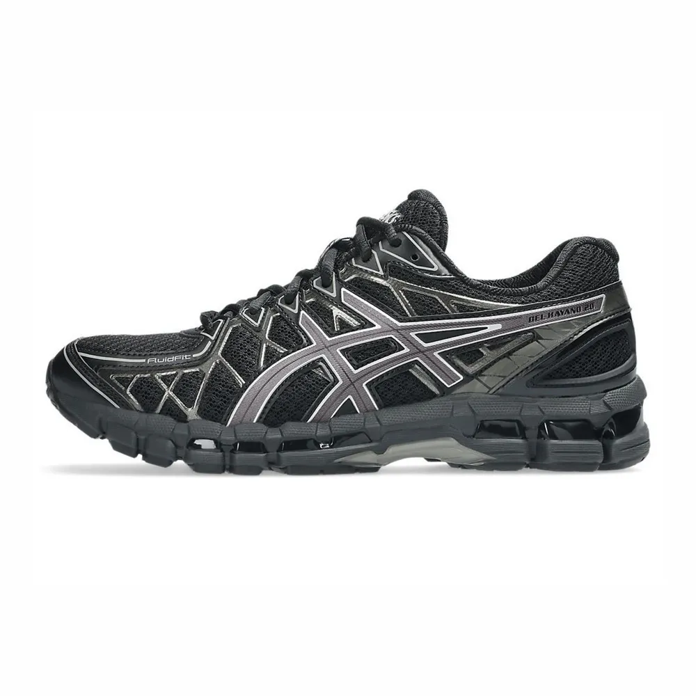 【asics 亞瑟士】GEL-Kayano 20 男女 運動休閒鞋 舒適 黑(1203A388-003)