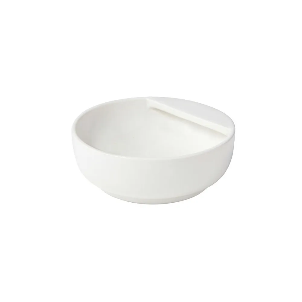 【MUJI 無印良品】米白瓷置杓碗