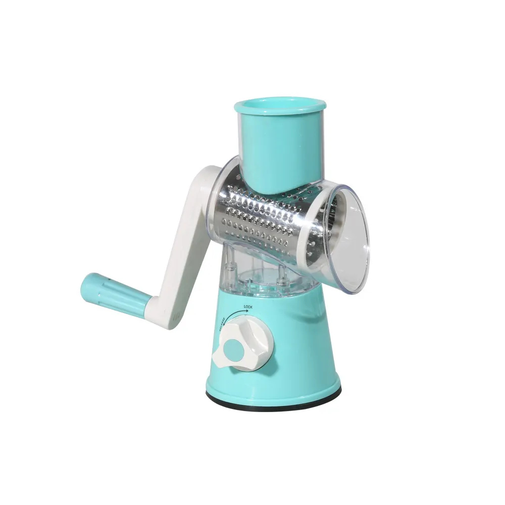 【蔬果鋪子】三合一滾筒切菜器(廚房 切菜機 磨泥器 切片器 切絲器 刨絲器 廚房神器 切菜神器)