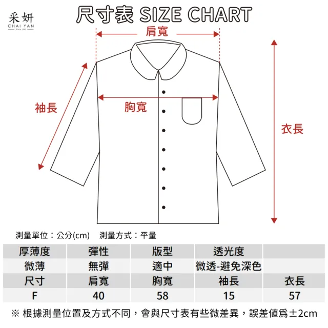 【CHAI YAN 采妍】竹林雪紡蕾絲短袖襯衫(春夏女裝/中大尺碼/專櫃/寬鬆/透氣)