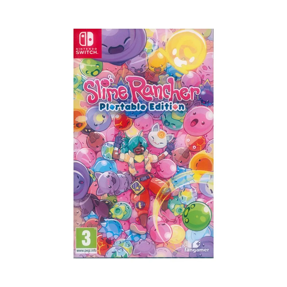 【Nintendo 任天堂】NS Switch 史萊姆牧場 便攜版 Slime Rancher:Plortable Edition(中英日文歐版)