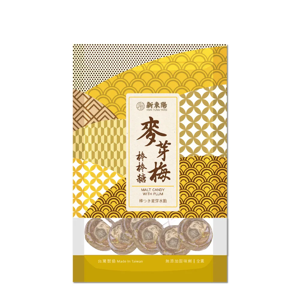 【新東陽】麥芽梅棒棒糖 168g