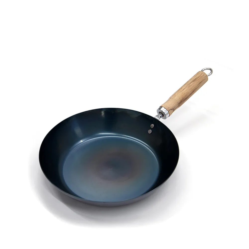 【京都活具】免開鍋平底鐵鍋-28cm(鈴木太太公司貨)