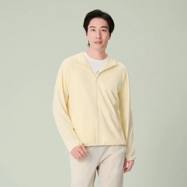 【GIORDANO 佐丹奴】男女裝抗UV防曬涼感輕薄連帽外套 (多色任選)