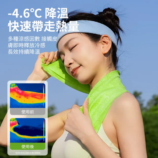 【Sumfun】德佑冰感小毛巾 3入組 科技冷感毛巾 運動毛巾 瞬涼毛巾 夏日防暑降溫冰感巾 薄荷濕紙巾