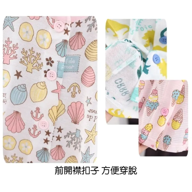【橘魔法】滿印透氣竹節棉護肚套裝 男童 女童 兒童 童裝 居家服 護肚褲 睡衣 短袖上衣 短褲 中性款