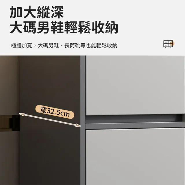 極美家居 玄關收納鞋櫃-120cm （三門一抽 玄關鞋櫃 鞋櫃 門口鞋櫃 大容量鞋櫃 鞋櫃收納櫃）