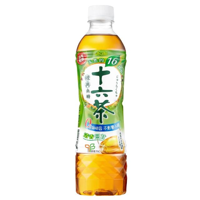 【ASAHI 朝日】官方直營 十六茶 零咖啡因複方茶530mlx24/箱