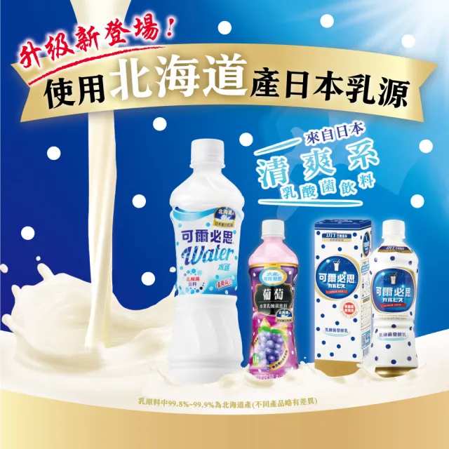 【ASAHI 朝日】官方直營 原味乳酸菌發酵乳500mlX12入/箱