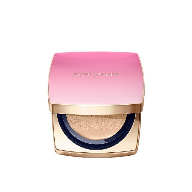 【Estee Lauder 雅詩蘭黛】粉持久完美鎖妝氣墊粉餅SPF45(冰紛莓果限定版/一盒一蕊/IU同款)