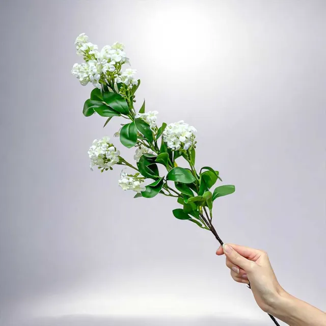 【Floral M】法式花園寵兒千里香桂花仿真花花材1入組(人造花/仿真花/假花/花藝DIY/裝飾花材)